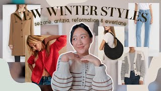 what's new at SEZANE, ARITZIA, REFORMATION & EVERLANE | hot takes on new arrivals 🤔