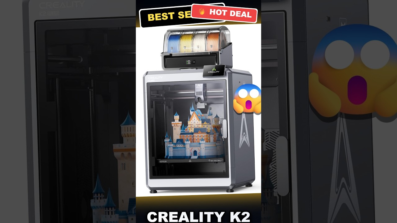 Creality K2 Plus Combo Honest Review: Best Multi Color 3D Printer? review video