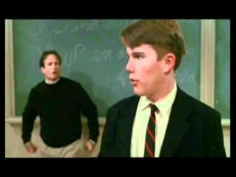 La poesia di Todd -  L'Attimo Fuggente (1989) di Peter Weir