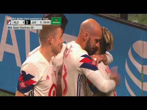 GOL de JOSEF MARTINEZ VS JUVENTUS  Estrellas de la MLS VS Juventus 1 1  Partido Amistosoyoutube com