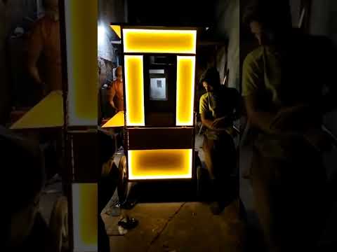 Mild steel red fast food cart, load capacity: 250 kg