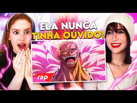 REACT | Rap do Doflamingo (One Piece) - UM REI | 7 Minutoz (7mz) | CR Reacts
