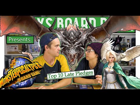 Top 10 Board Games You Should Late Pledge!! Kickstarters! Gamefound!