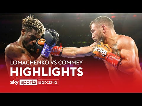 HIGHLIGHTS! Vasiliy Lomachenko vs Richard Commey | Huge Knockdown 🔥