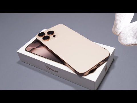 iPhone 16 Pro Max Unboxing And Test Desert Titanium
