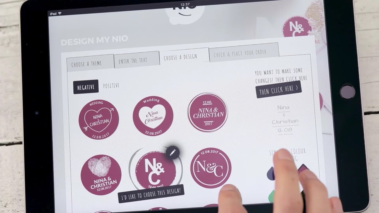 Colop Nio Stempel Nio Set 3-teilig Colop Nio Stempel Nio Set 3-teilig