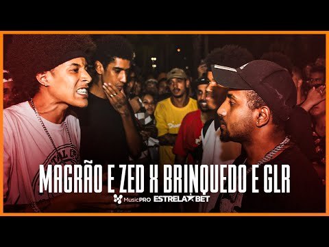 MAGRÃO E ZED x BRINQUEDO E GLR | 1ª FASE | 309ª Batalha da Aldeia