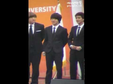 [FANCAM] 100302 Super Junior Yesung Interview