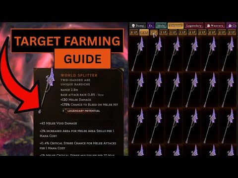Last Epoch - Target Farming Guide - How to get 3LP Items