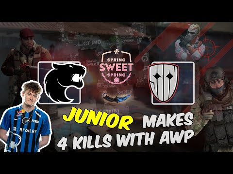 Junior makes 4 kills with AWP, FURIA vs Sinners, Spring Sweet Spring 1