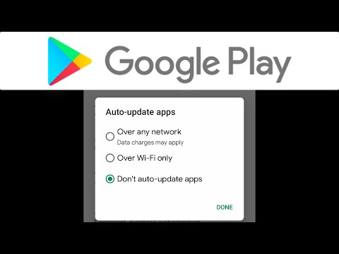 How to Disable Auto update Apps on Google Play Store