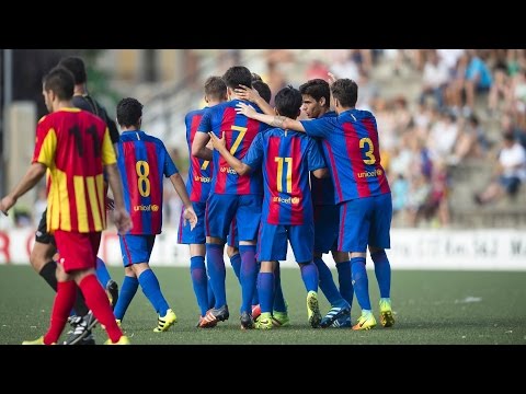 [HIGHLIGHTS] FUTBOL (COPA CAT): Manlleu - FC Barcelona B (1-3)