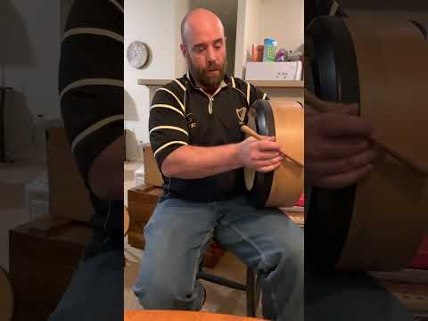 Bodhran tutorial - Kerry style, straight wrist (basics)