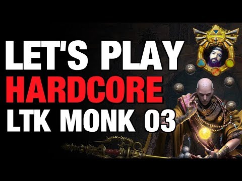 Diablo 3 - Hardcore Let's Play Monk LTK EP03 Gameplay Season 15