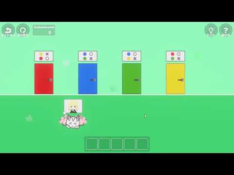 【Unityで謎解き、脱出ゲーム開発！】正解の扉は？【天使のふたごとナゾ？遊び！】