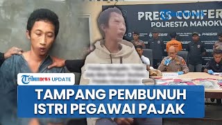 Tampang Bengis Pembunuh Istri Pegawai Pajak di Manokwari, Sempat Coba Lompat Jurang saat Ditangkap