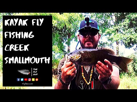 Creek Fly Fishing Adventure Part 1 - Upper Creek - Chasing Smallmouth on the Fly - The Fly Guy Video