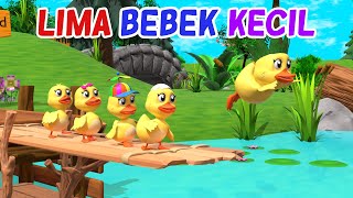 Download lagu Lima Bebek Kecil Pergi Main 🦆❤️💚 Lagu Anak Indonesia Balita Viral mp3