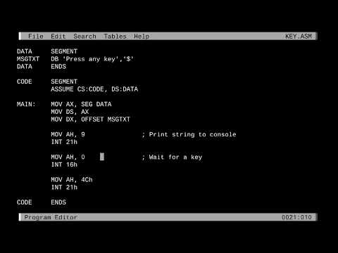 Old Developer Tools - Microsoft Macro Assembler 1.0