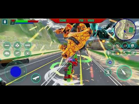 Police Bus robot game