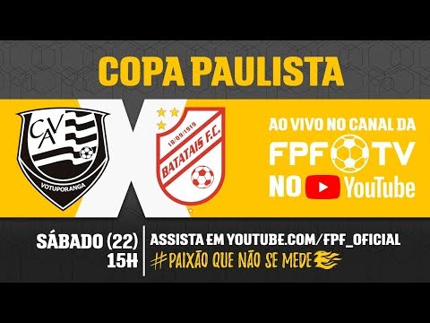 Votuporanguense 1 x 0 Batatais - Copa Paulista 2018