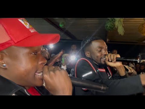 Jnr Spragga ft Enzo Ishall - Disaster remix first time live performance (Mashwede China Chemadzimai)