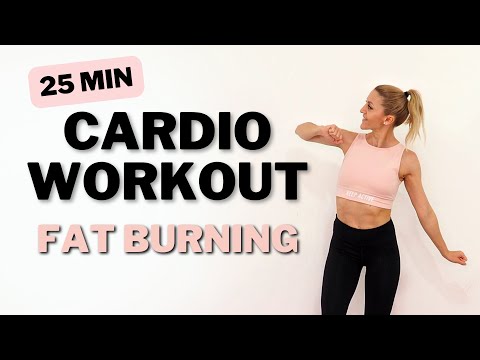 🔥25 Min FAT BURNING CARDIO for WEIGHT LOSS🔥NO SQUATS/LUNGES🔥NO JUMPING🔥NO REPEATS🔥