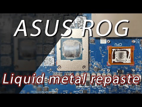 Repasting Asus ROG Strix Scar 15 G533