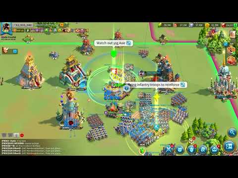 2658 VS 2668 #kvk2 #riseofkingdoms #kingsland