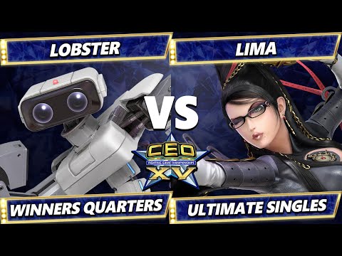 CEO 2025 - lobster (ROB) Vs. Lima (Bayonetta) Smash Ultimate - SSBU
