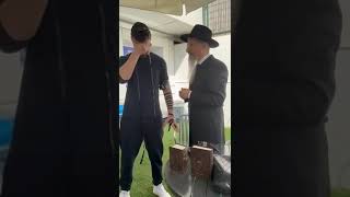 סשה טרופנוב הניח תפילין בפעם הראשונה יום לאחר שחזר משבי חמאס.