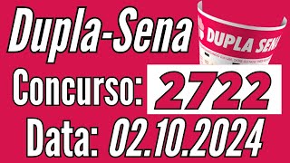 ???? Dupla Sena de hoje, Resultado Dupla Sena, Dupla Sena de hoje 02/10,