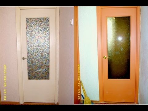 Косметический ремонт реставрация дверей в квартире