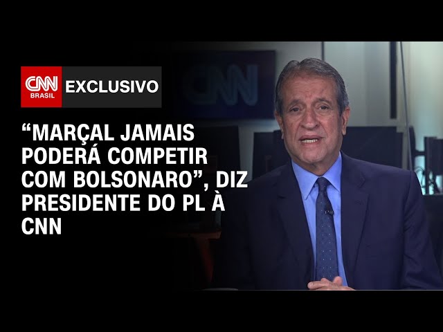 “Marçal jamais poderá competir com Bolsonaro”, diz presidente do PL à CNN | BASTIDORES CNN