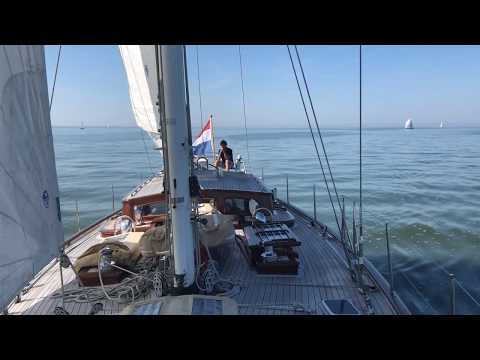 Classic Sailing Yacht Elysium Walk on Deck August 2019