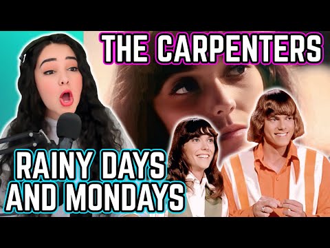 Rainy Days and Mondays - The Carpenters | Opera Singer Reacts