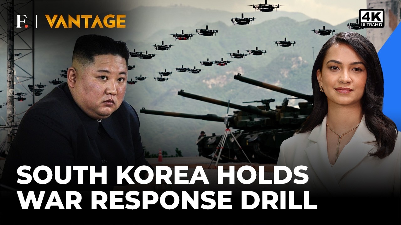 South Korea Stages War Response Drill After Trump Cuts Joint Military Exercises | Vantage | 4K