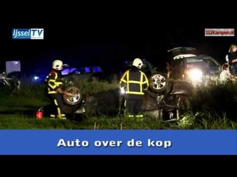 IJssel TV - Auto over de kop