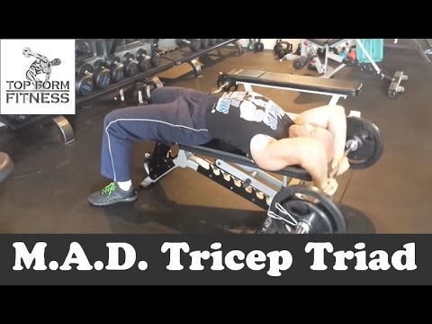 MAD Triceps Triad - Mechanical Drop Sets for Arm Growth