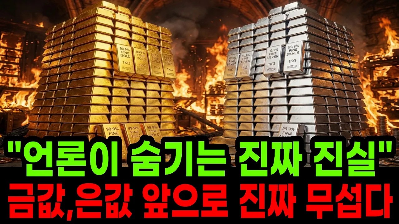 “금값,은값 앞으로 진짜 무섭습니다” 급반등의 비밀 가진 금,은 전부 ‘이렇게’하세요