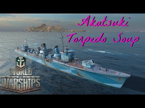 World of Warships - Akatsuki: Torpedo Soup