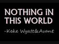 NOTHiNG IN THiS WORLD