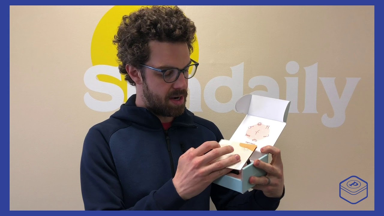 It's Always Sunny like Sundaily's Custom Tuck Top Boxes | Packlane