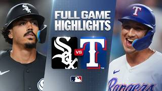 WHITE SOX vs. RANGERS: Official Full Game Highlights (July 21) | 2026 MLB Season