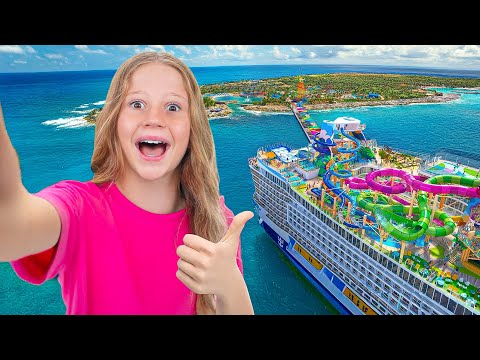 Thumbnail for Nastya and Evelyn having fun on the Royal Caribbean cruise