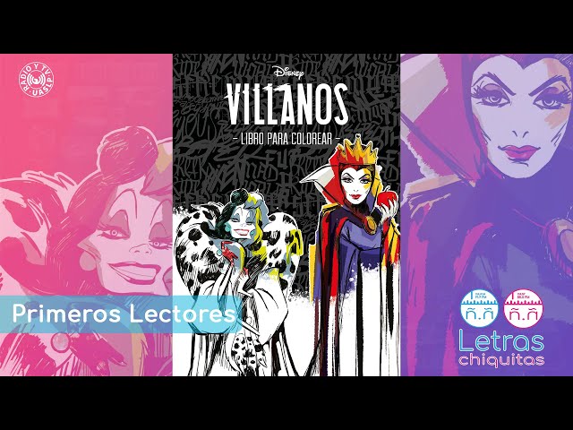 Vídeo relacionado con Villanos. Libro para colorear (Disney. Otras propiedades)