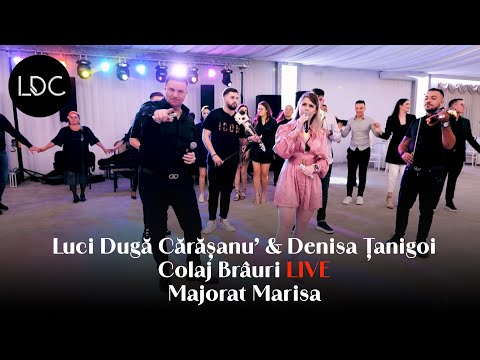 Luci Duga Carasanu & Denisa Tanigoi - Colaj Brauri LIVE 🎷 Majorat Marisa