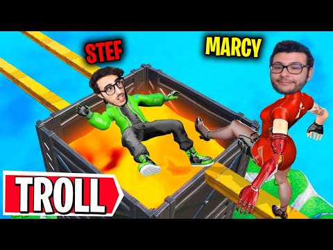 HO FATTO CADERE I MIEI AMICI NELLA LAVA! - Fortnite