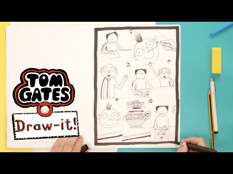 Draw It ✏️ Comicstrips & MORE! | Tom Gates Brilliant World | Cartoons For Kids - Kids (6+), Kingdom Kids Zone - Tom Gates Brilliant World