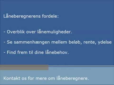 Låneberegner